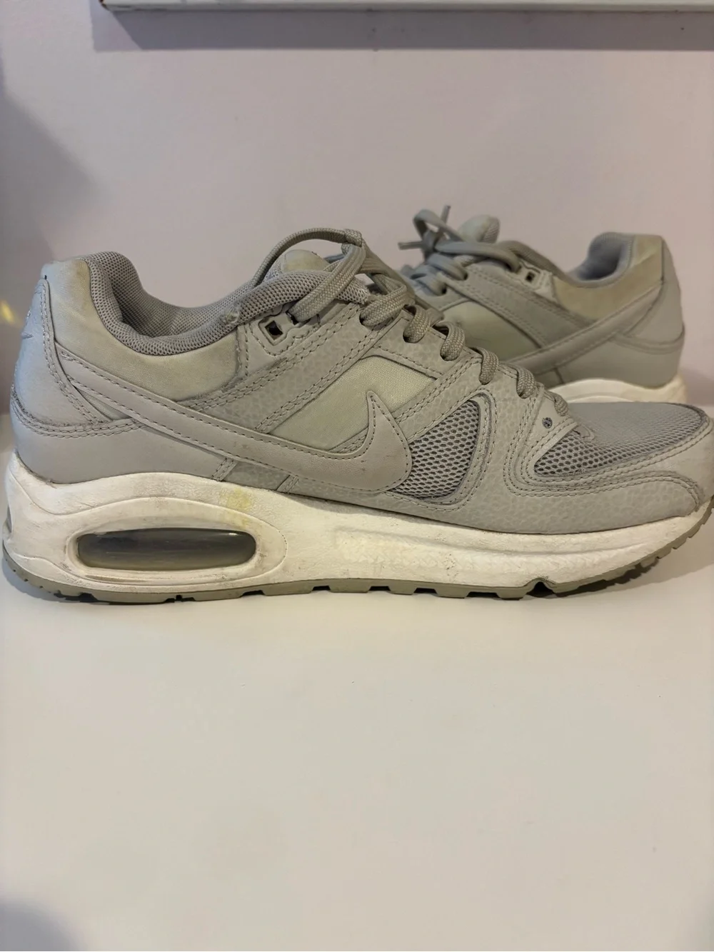 Light Grey NIKE Air Max 1 Sneakers